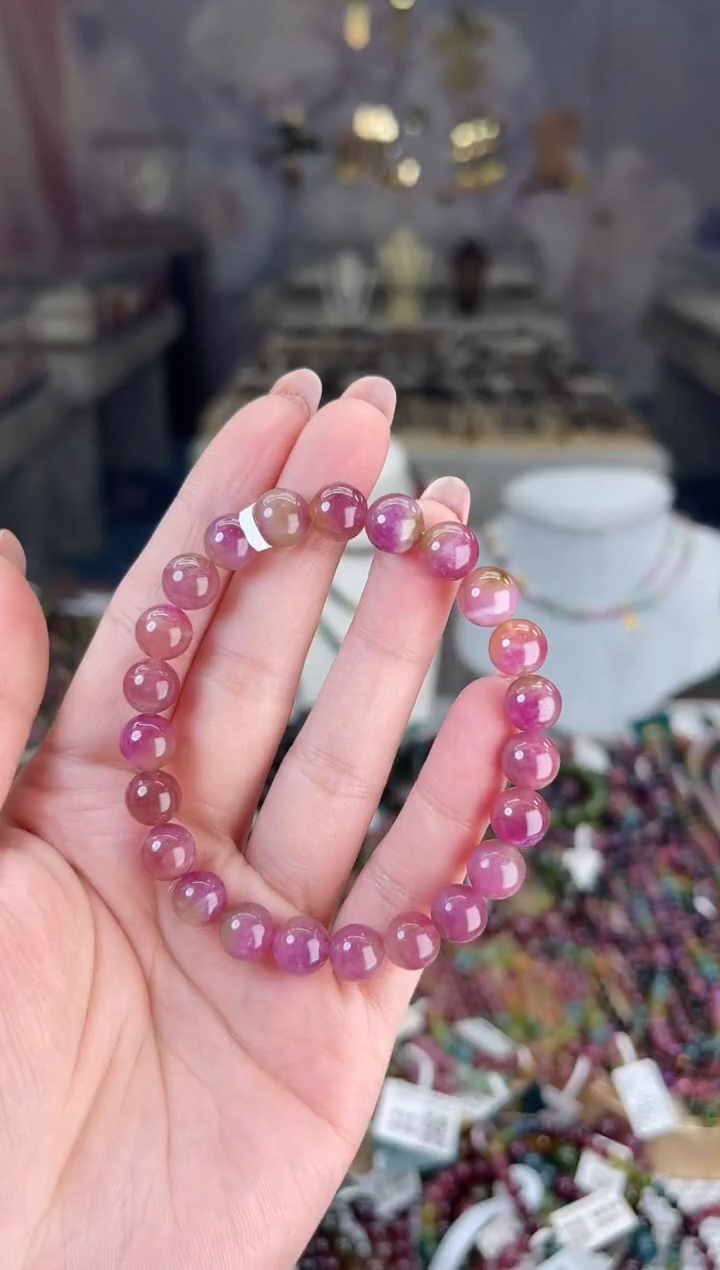 【闪购商品】碧玺/未镶嵌8mm+碧玺单圈多样性发货