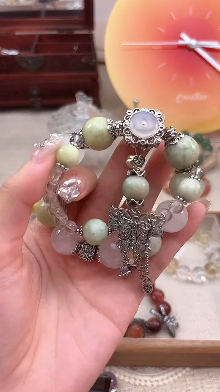 【闪购商品】水晶手链未镶嵌多样性发货发其一颜色微差