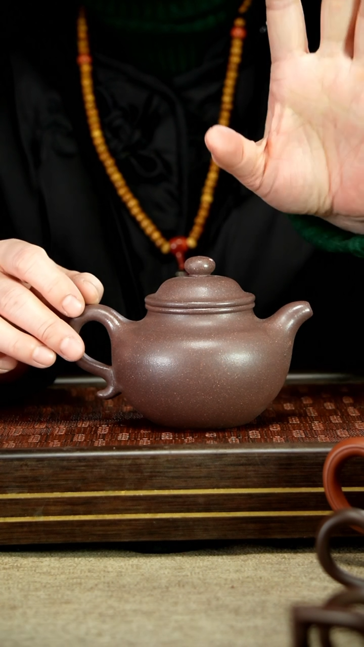 【闪购商品】紫砂茶壶lhb 老天青 莲子