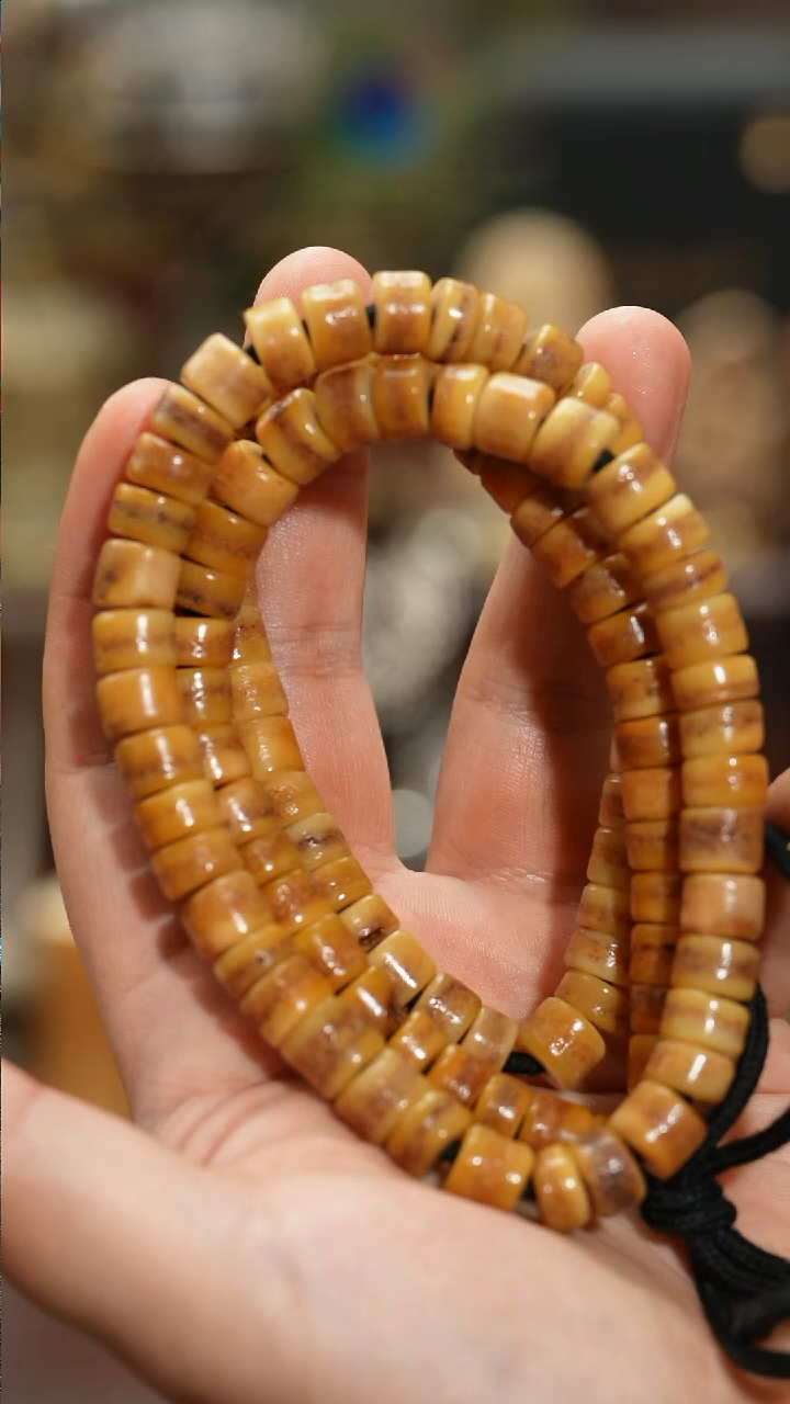 手串柏香籽/百香籽10mm牛噶长串108