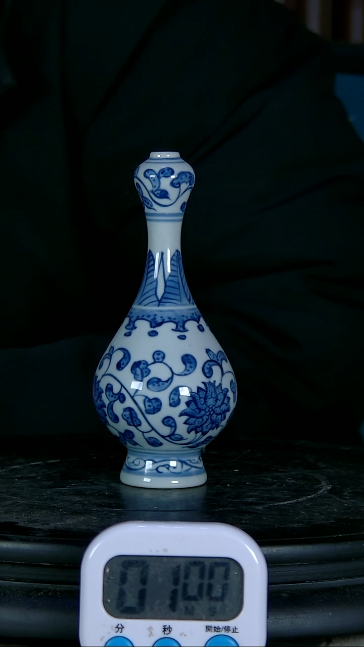 【闪购商品】杯青花精绘花绘图瓶