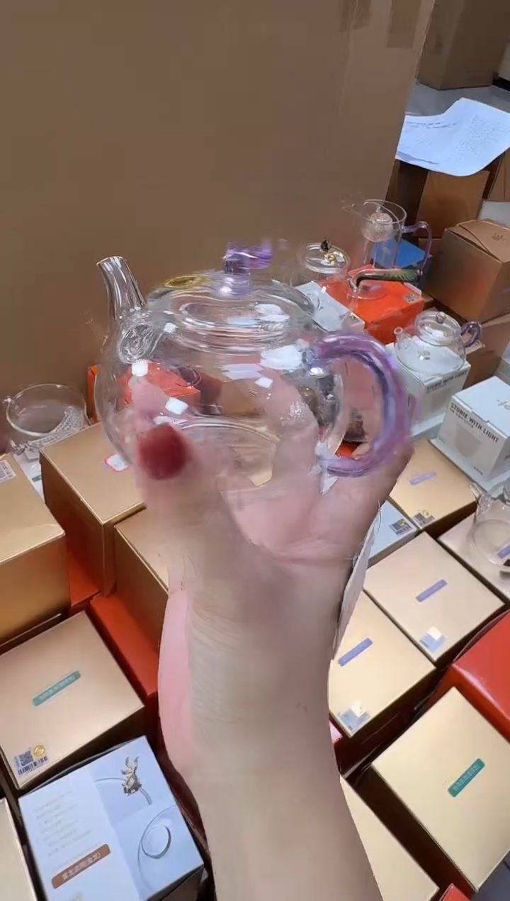 @@禾器晶彩丰登壶浅紫色