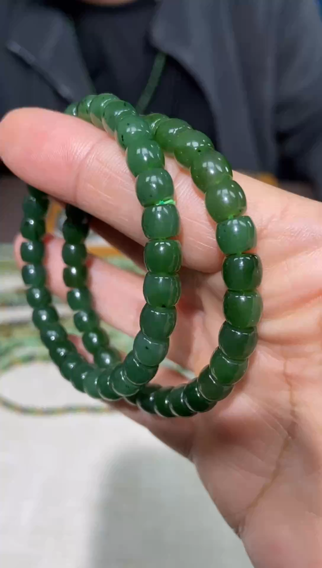 未镶嵌手链和田玉颜色多样性发货拍一发一