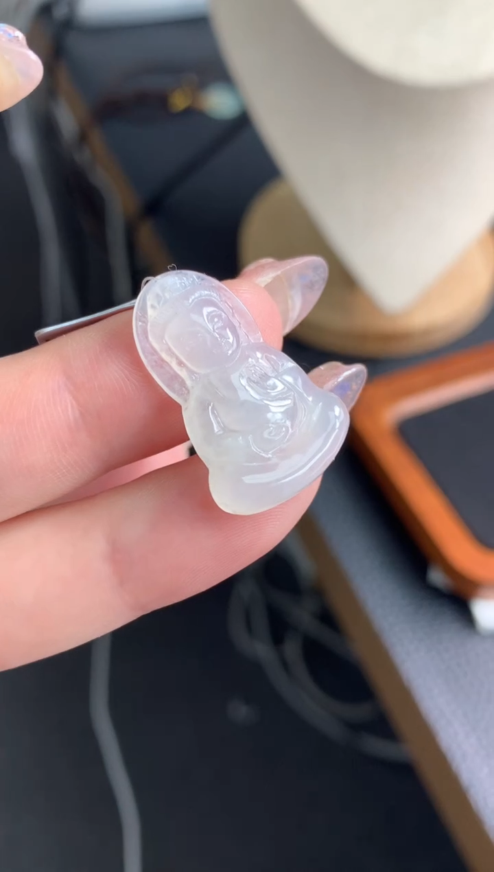 【闪购商品】定制翡翠未镶嵌观音