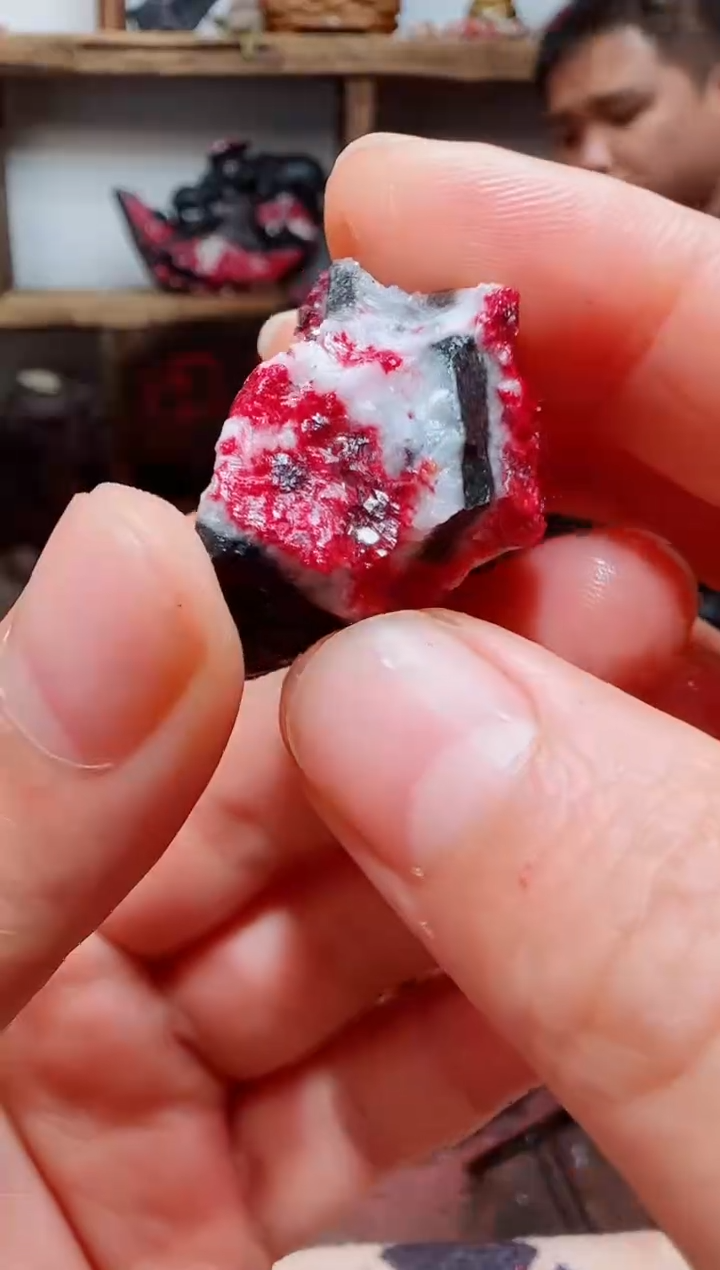 天然辰砂朱砂原矿石9