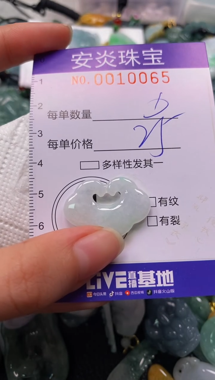 颈饰未镶嵌翡翠闪购0010065