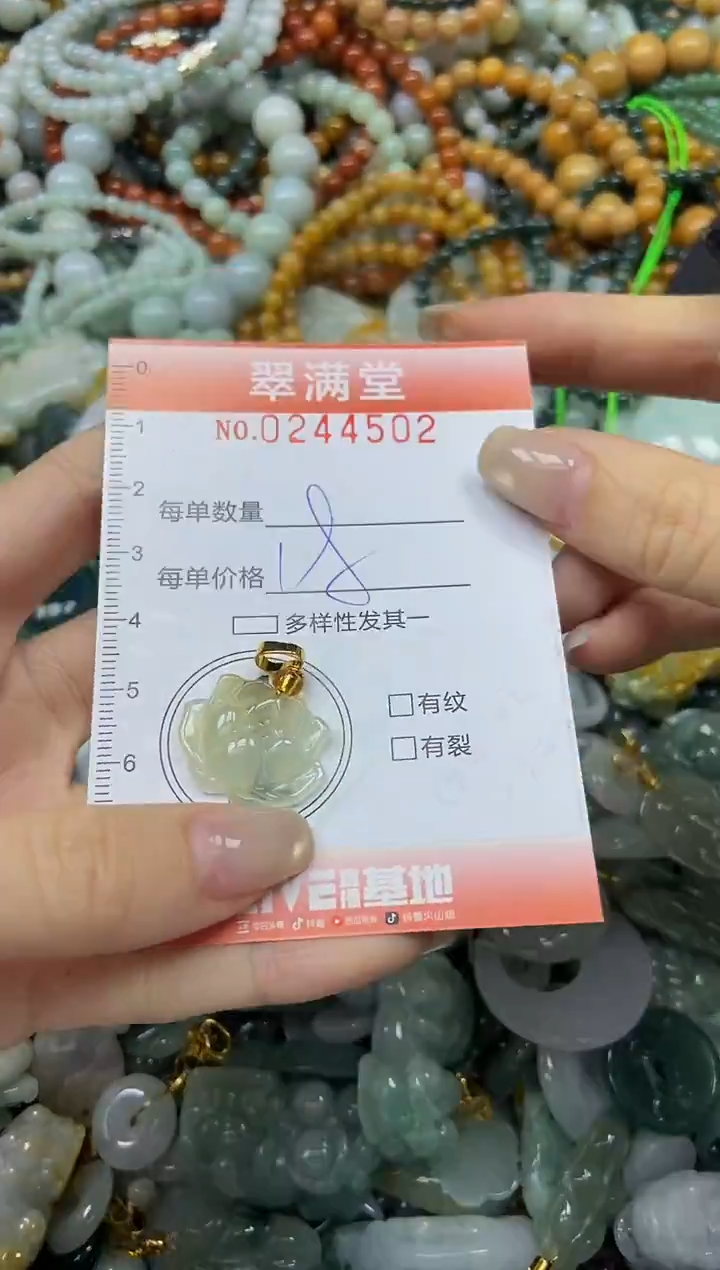 未镶嵌挂件翡翠闪购0244502