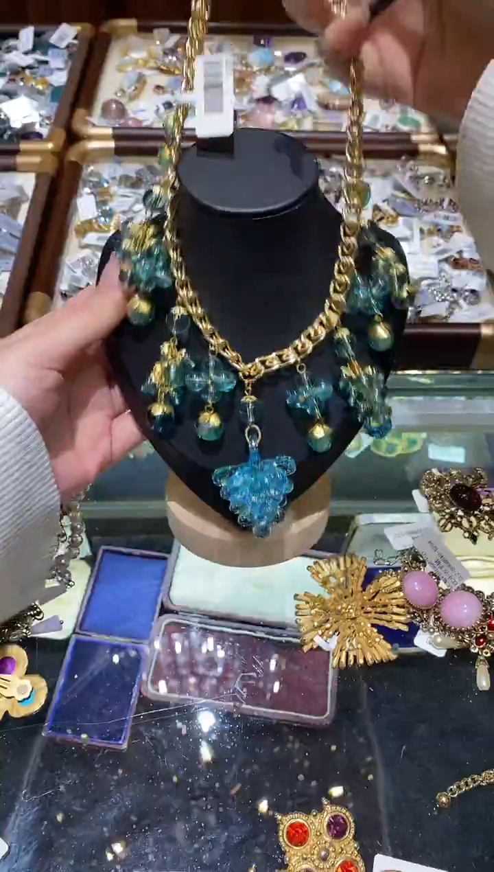 纯铜合金琉璃楚楚珠宝中古甄选不退换