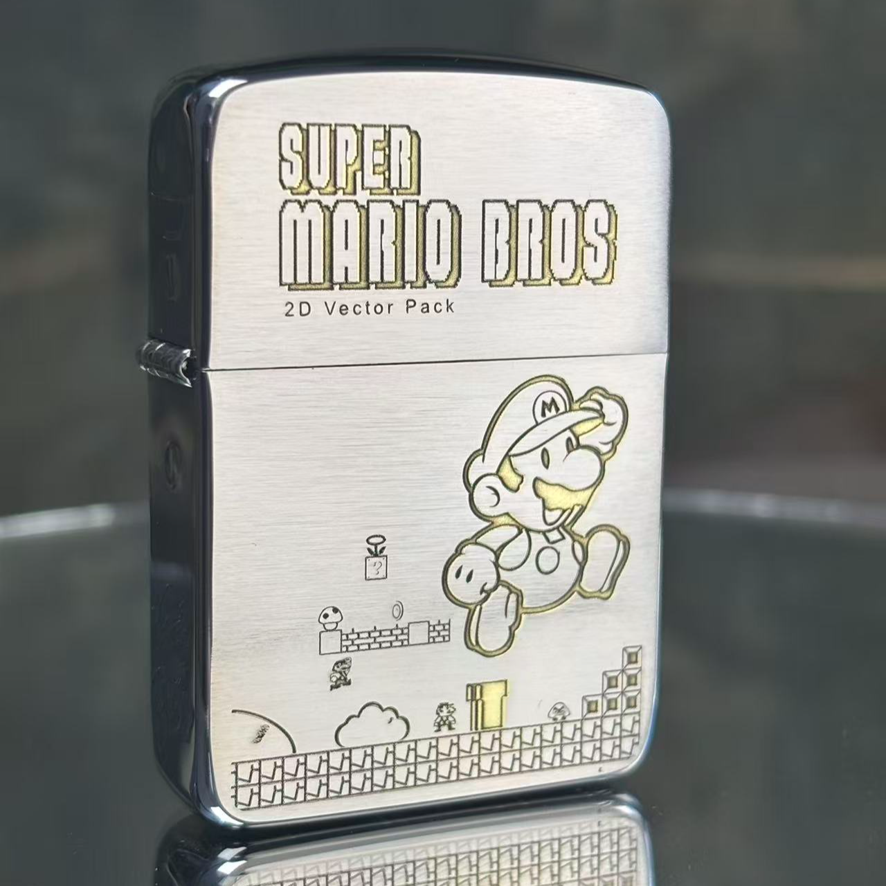 ZIPPO 打火机正品 1941双色超级玛丽 1502