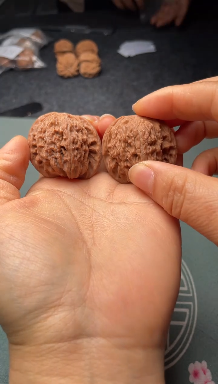 把件文玩核桃w377  磨盘 37尺