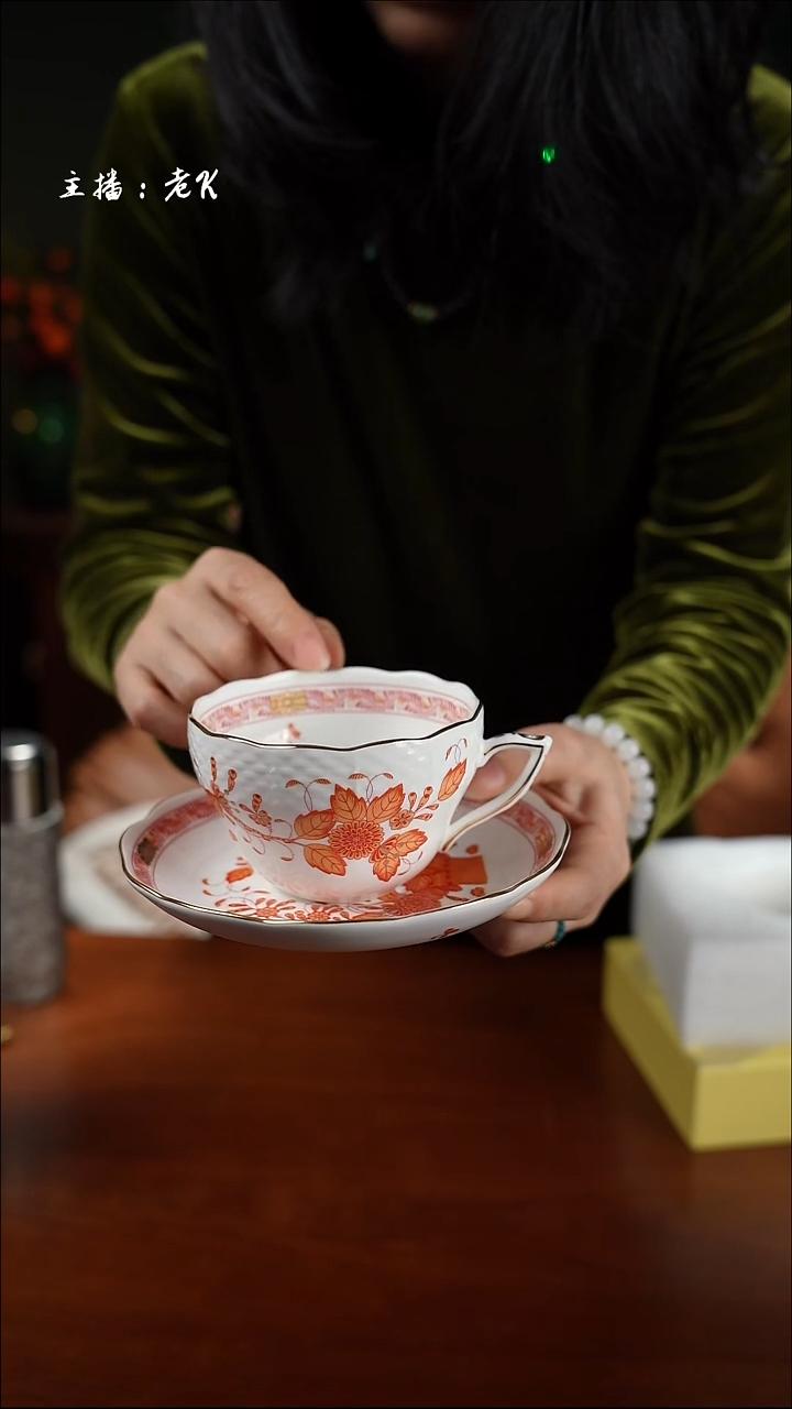 高端礼品（HR家）阿波尼印度之花橙色-TY