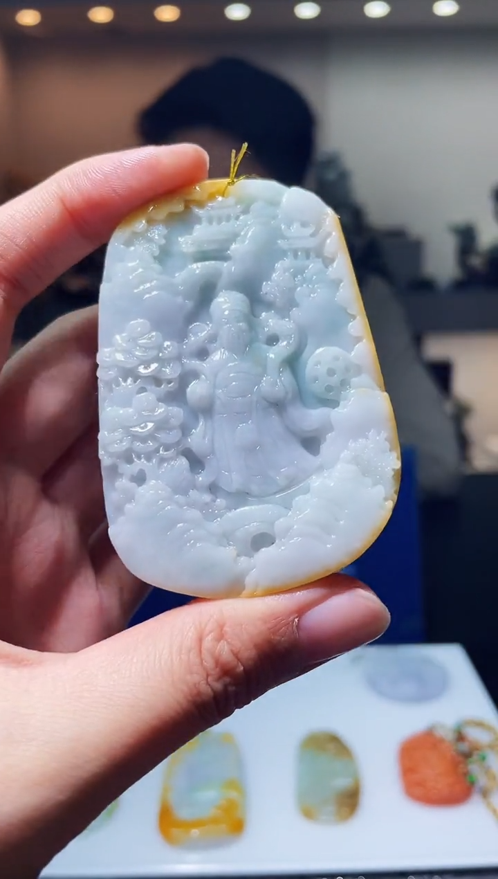 【闪购商品】翡翠颈饰未镶嵌M-@@FXZA022414