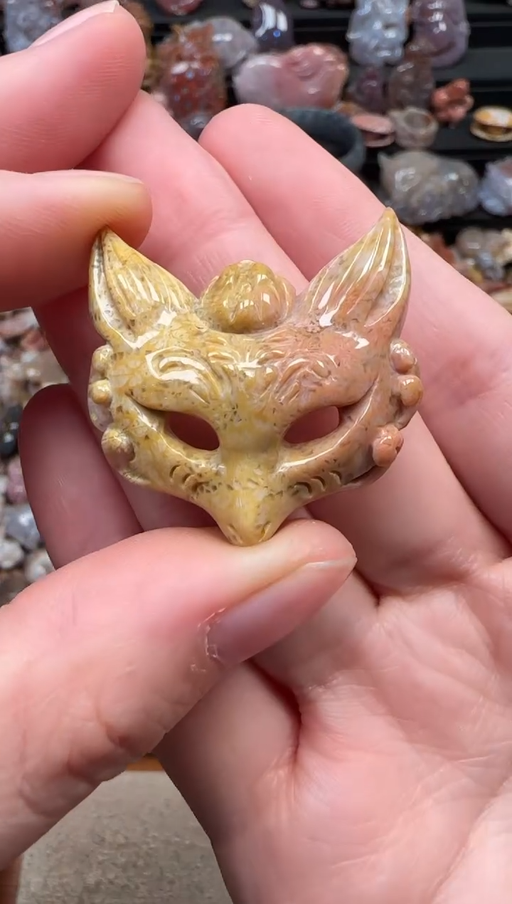 颈饰未镶嵌硅化珊瑚（珊瑚玉）021