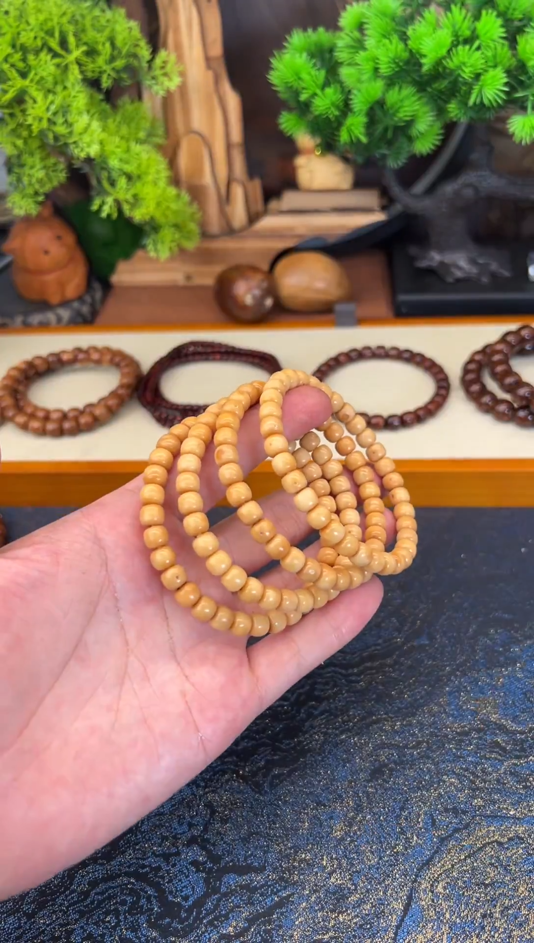 手串龙脊菩提龙脊菩提精工桶珠单圈