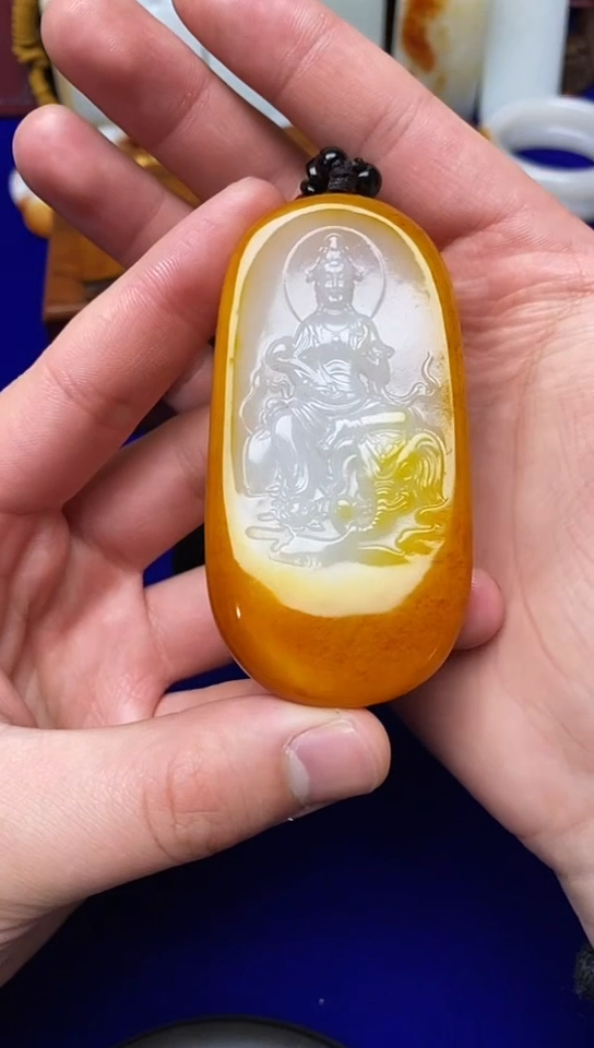 【闪购商品】和田玉挂件未镶嵌1