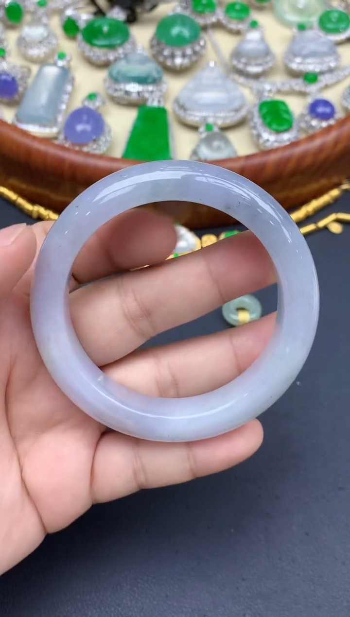 未镶嵌手镯翡翠142-中国好珍宝