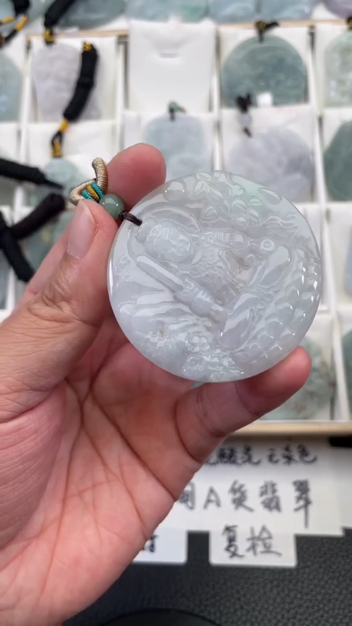 颈饰未镶嵌翡翠天然缅甸翡翠A货151