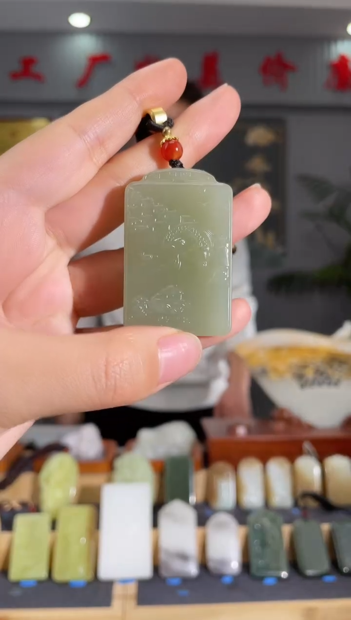 【闪购商品】和田玉颈饰未镶嵌拍一发一 多样性发货