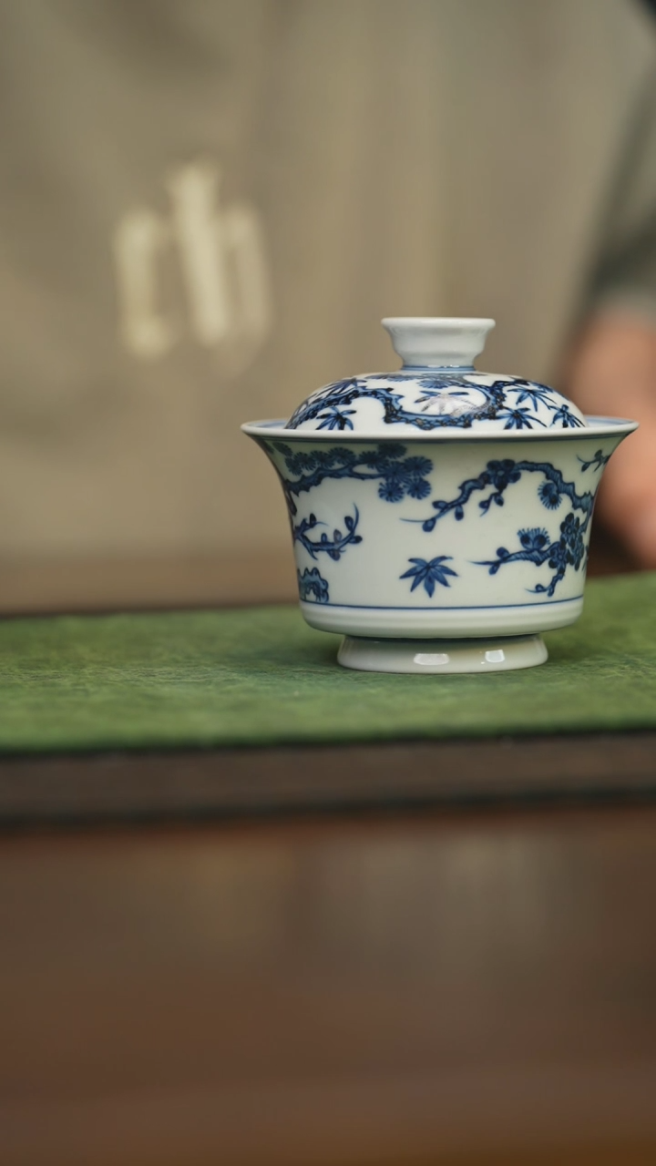 【闪购商品】杯柴窑青花破价福利