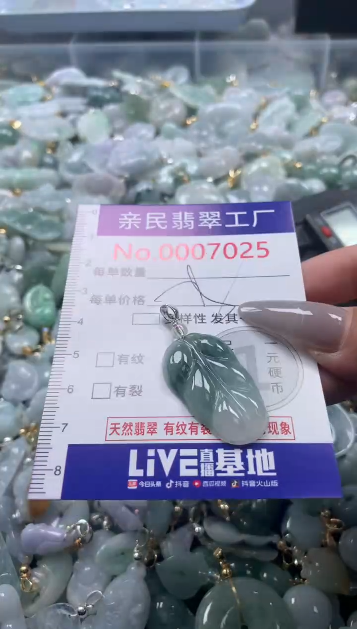 颈饰未镶嵌翡翠7025