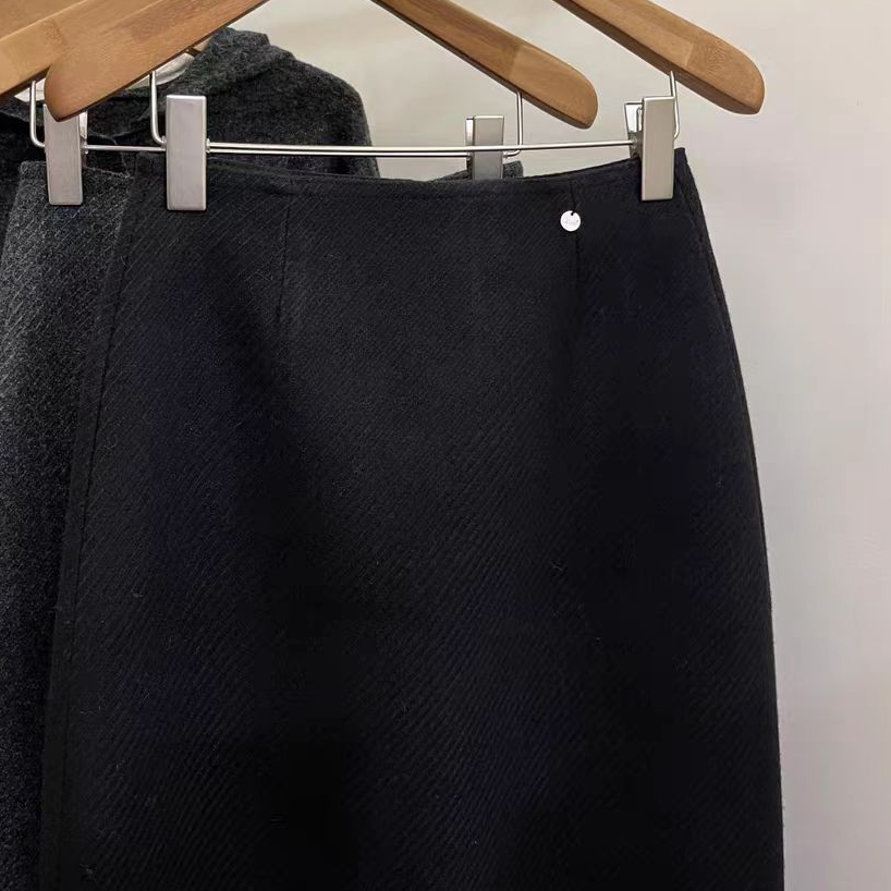 秋冬纯色半身裙6-25