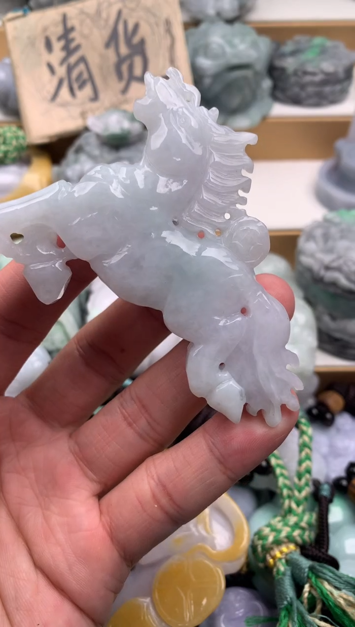 吊坠(不含链)未镶嵌翡翠1