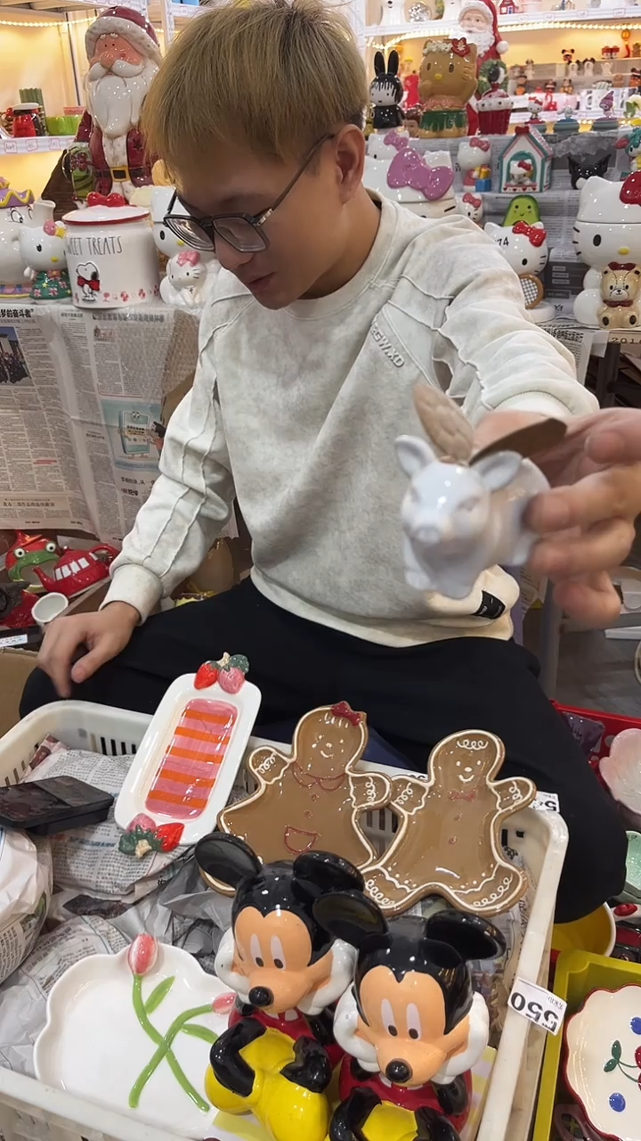 手工艺品琉璃满 28包邮，运费可退，微瑕陶瓷不退不换