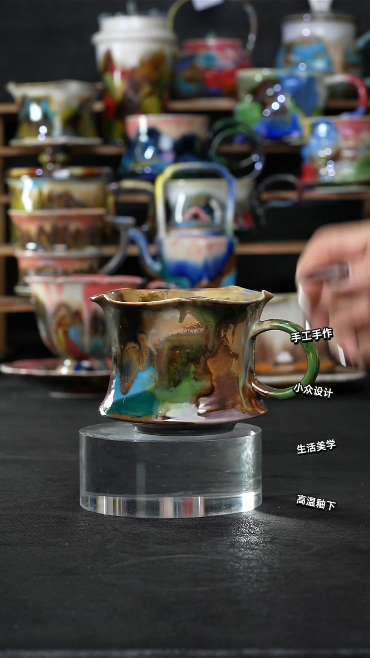 设计师款景德镇森涩手创陶瓷（食品级）311