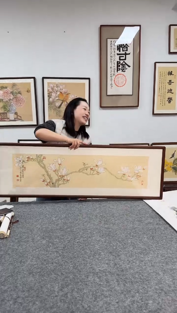 书法xw15-40*123尺寸手绘同款