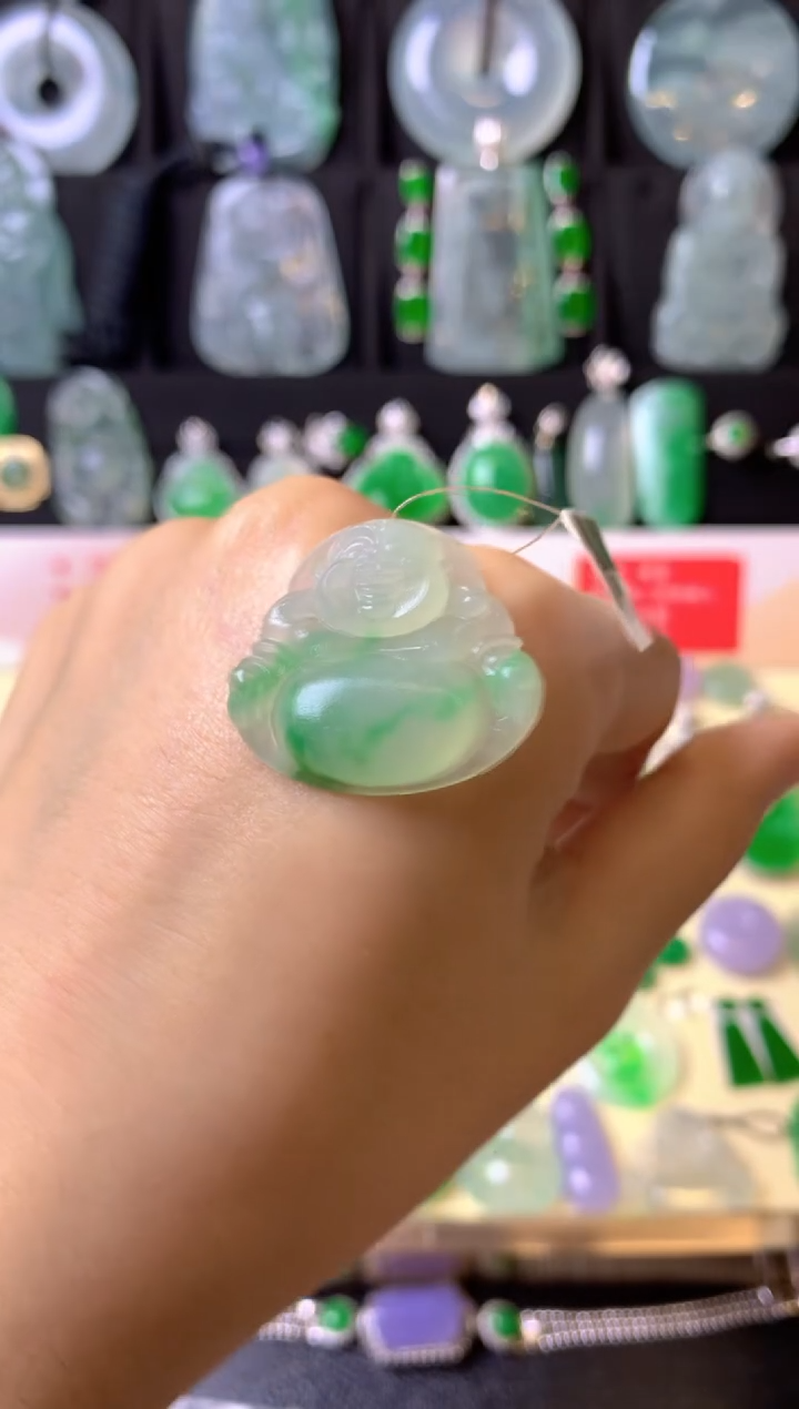 【闪购商品】定制翡翠未镶嵌毛货抛光