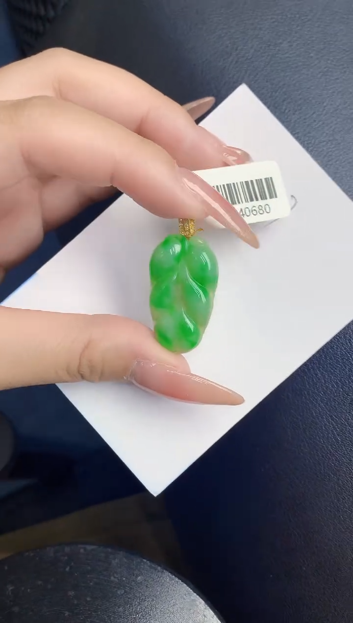 【闪购商品】翡翠颈饰18K金镶嵌000000000