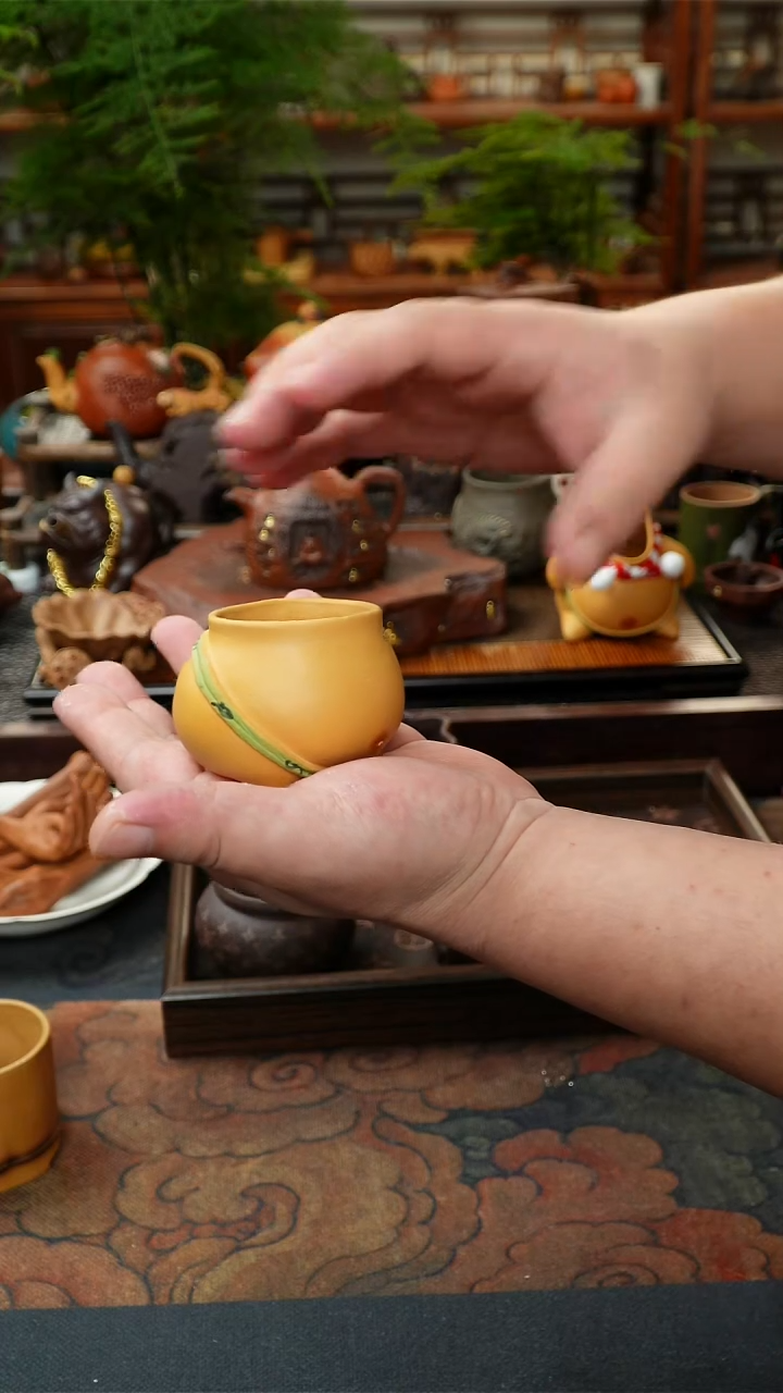 茶壶紫砂屁屁杯环境改变v看就包括