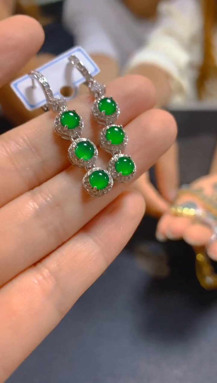 翡翠未镶嵌耳饰0951245800多样性发一