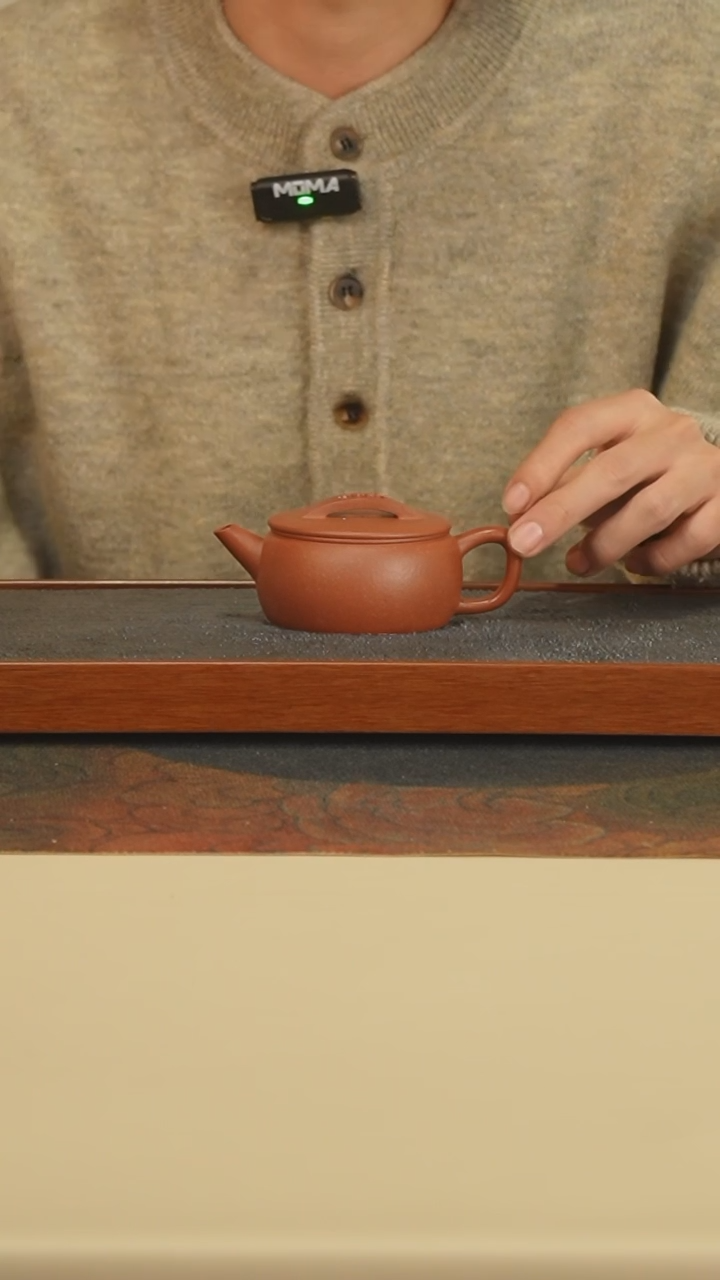 【闪购商品】紫砂茶壶红降坡汉瓦