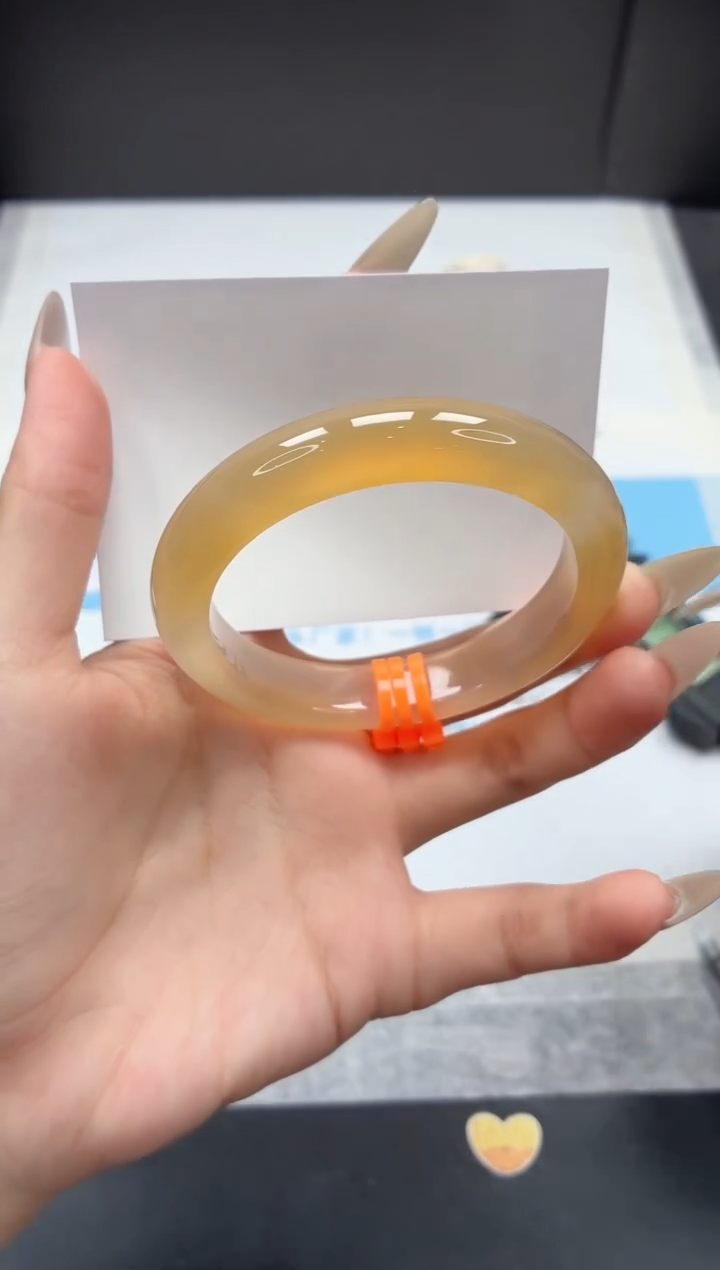 石英质玉手镯未镶嵌371/香槟57.5