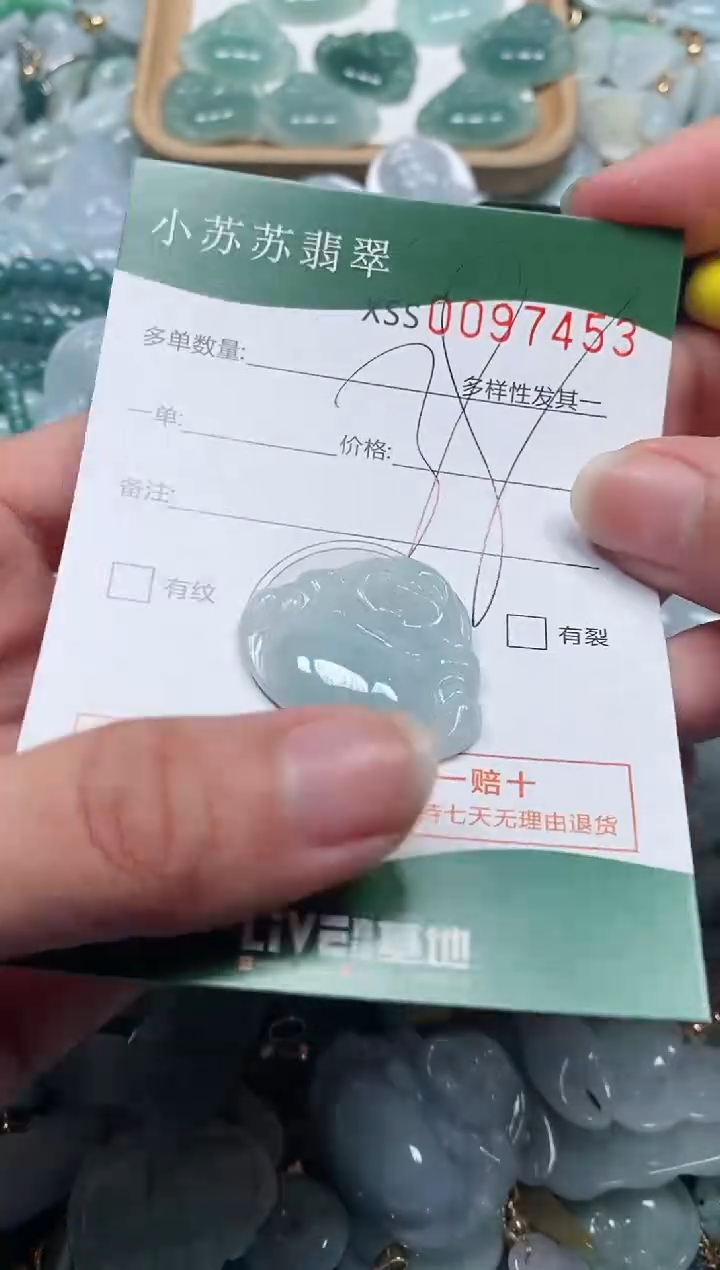 【闪购商品】翡翠颈饰未镶嵌闪购商品0097453