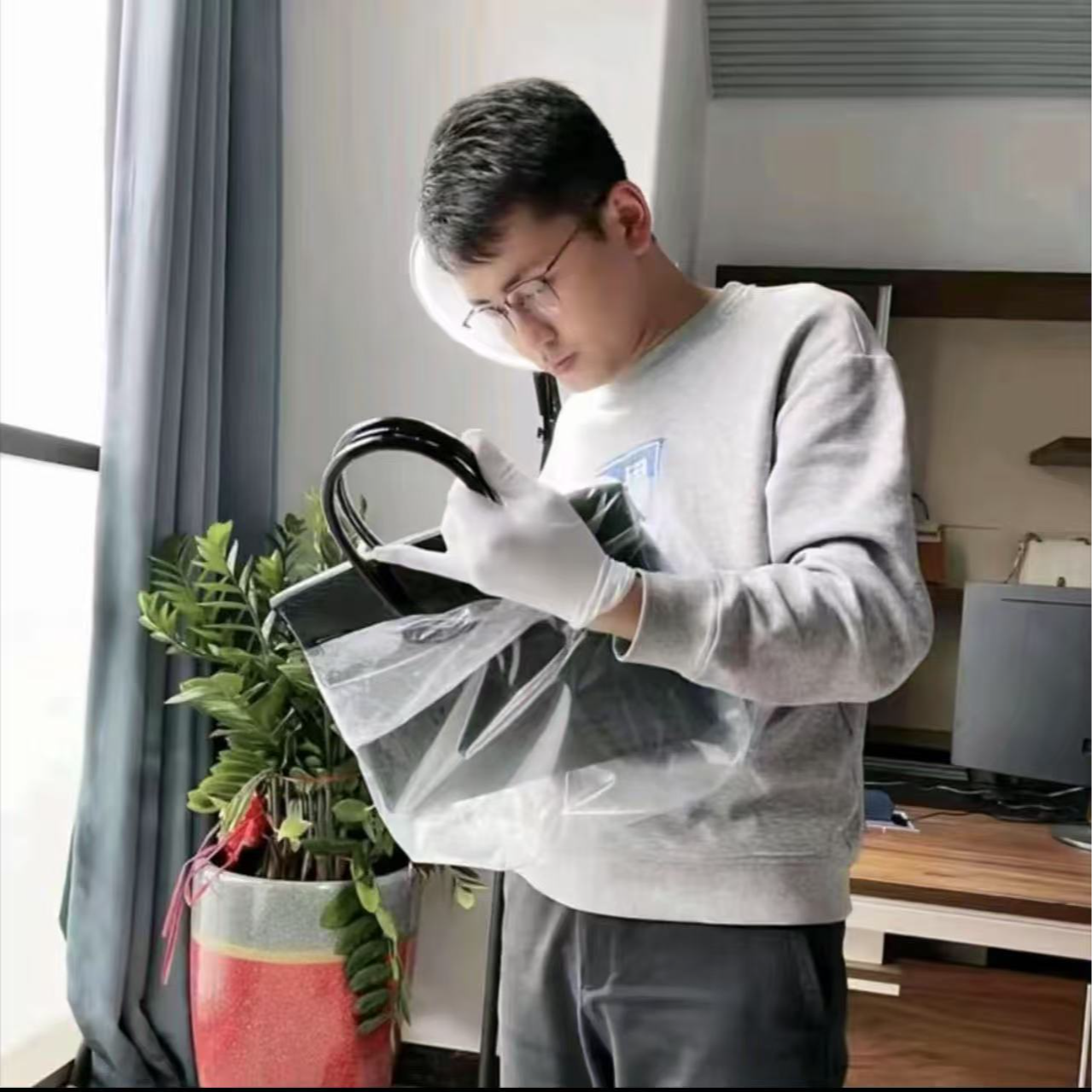 【老徐本徐-A28】真皮时尚手提包时尚百搭真皮女包