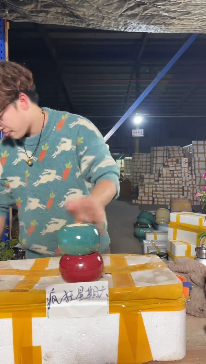 紫砂花盆宜兴紫砂粗陶花盆7-7