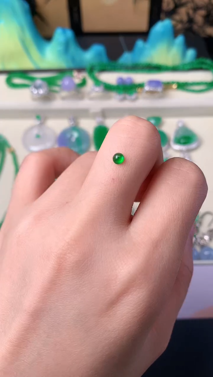 定制翡翠未镶嵌裸石（定制镶嵌）