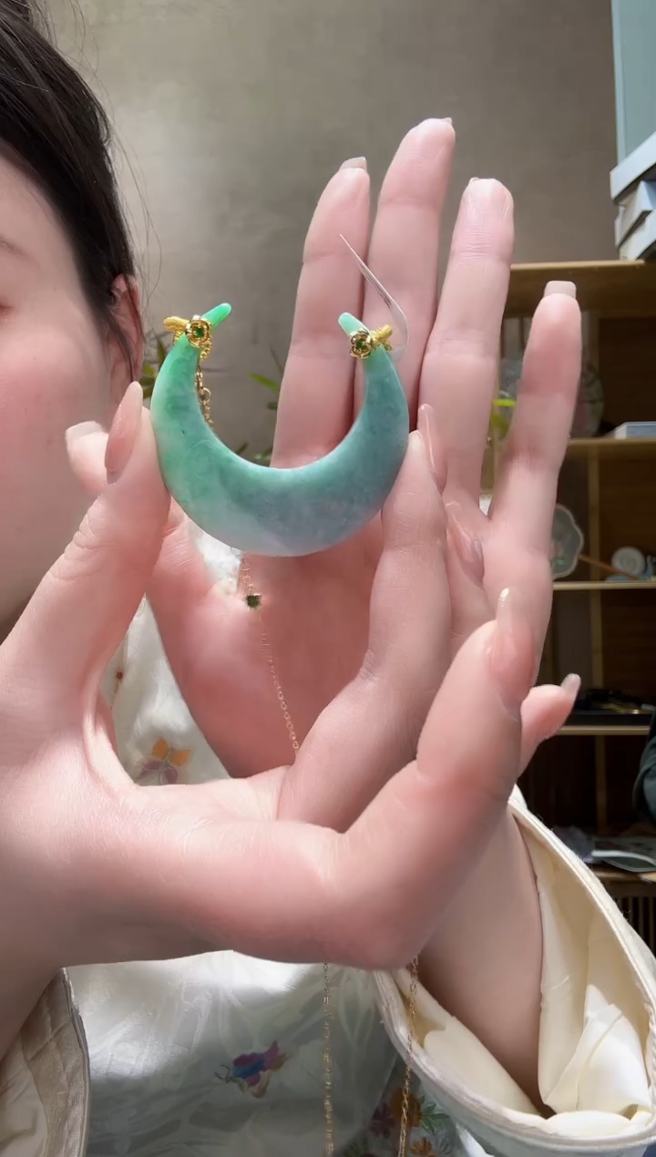 【闪购商品】翡翠颈饰未镶嵌吊坠