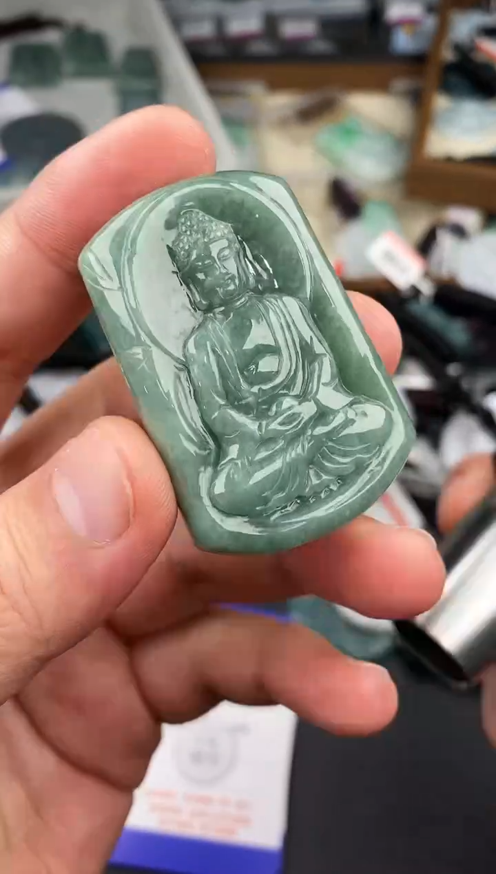 【闪购商品】翡翠颈饰未镶嵌  天然翡翠，一物一图