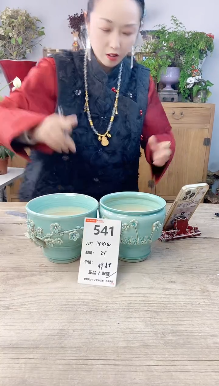 小玩子花盆直播号541