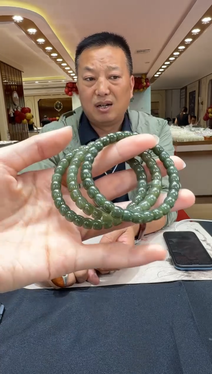 和田玉未镶嵌颈饰手串（多样性发一）7-8