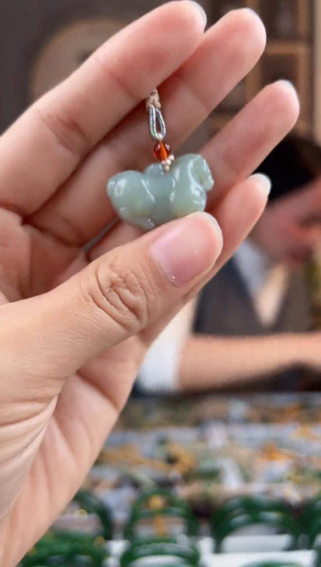 颈饰未镶嵌和田玉拍一发一，拍一发一