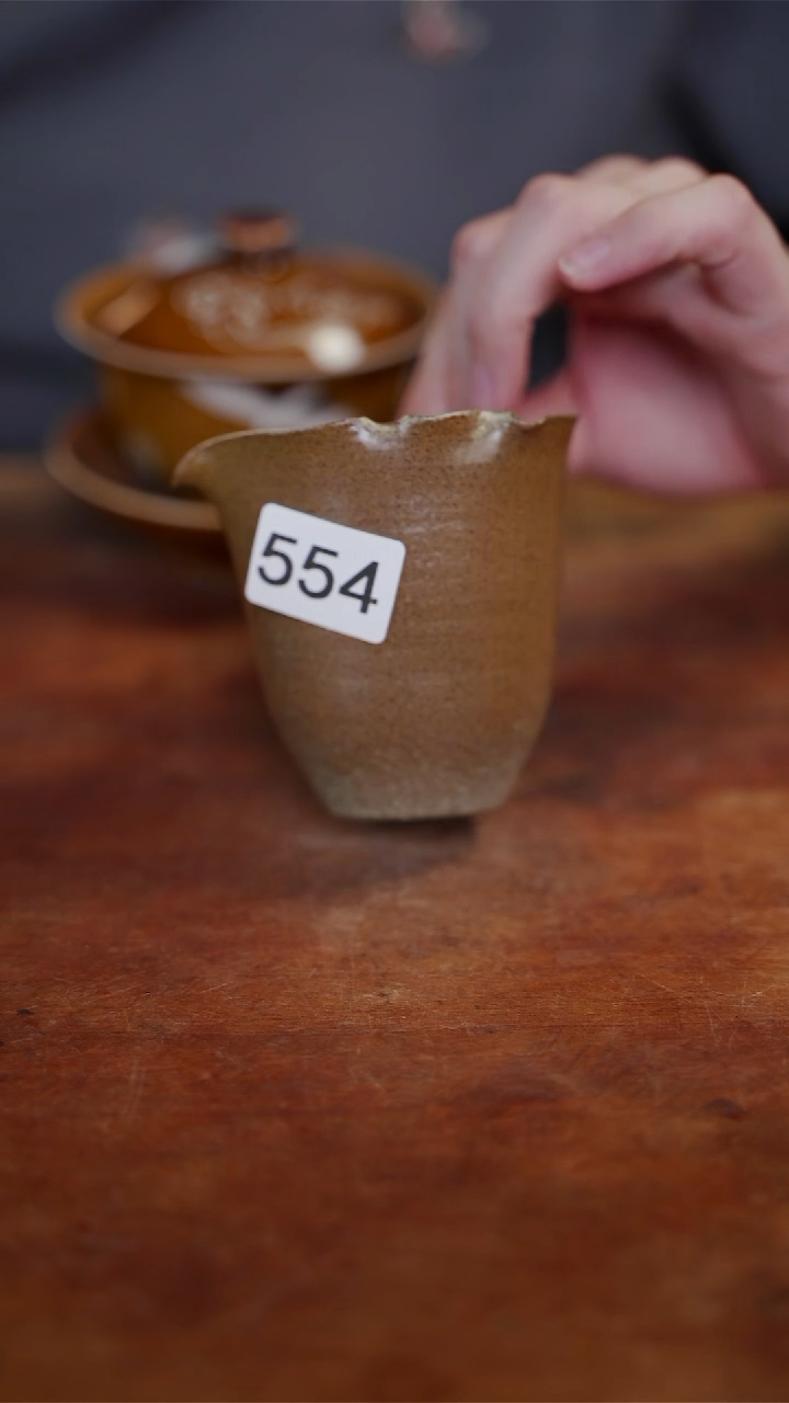 杯等烟雨陶瓷手作主人杯554