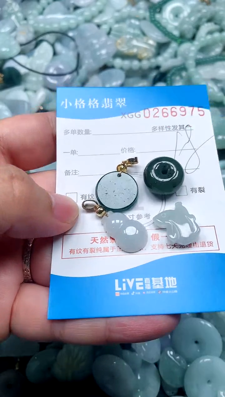 翡翠未镶嵌颈饰闪购商品0266975