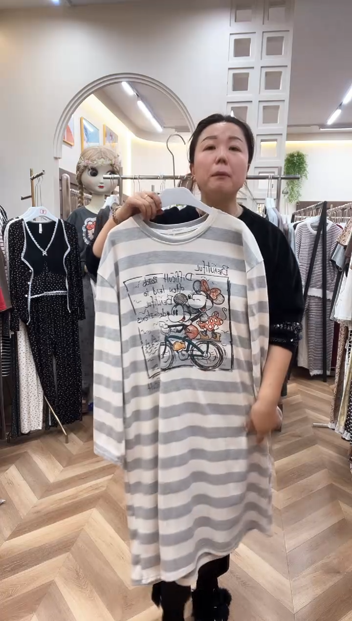 棉长袖睡裙160斤以下