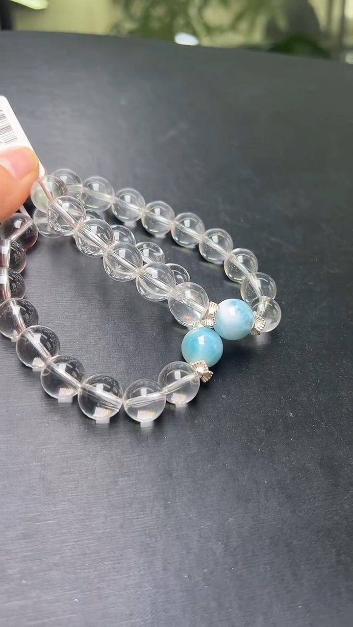 未镶嵌手串水晶多样性发一 白水晶星辰大海手串 Z24645