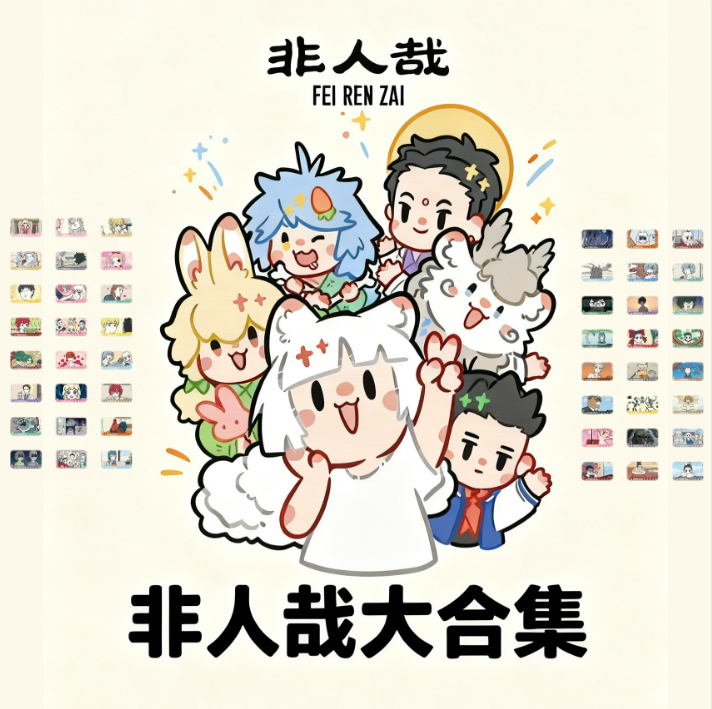 【清。仓】非人哉-吧唧纸片挂件冰箱贴周边清仓 盲盒代拆