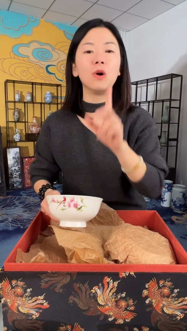 摆件瓷景德镇瓷器大碗